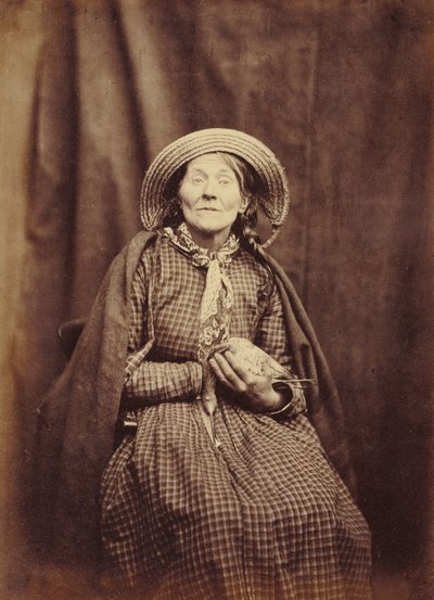 Seated Woman with Bird by Hugh Welch Diamond